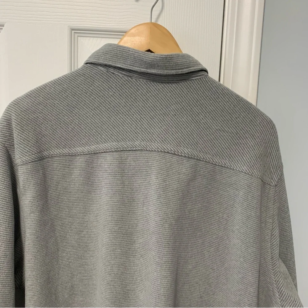 Men's Gray Button-Up Jacket Eddie Bauer - Picture 6 of 10